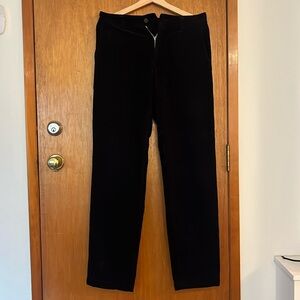 APC navy corduroy pants